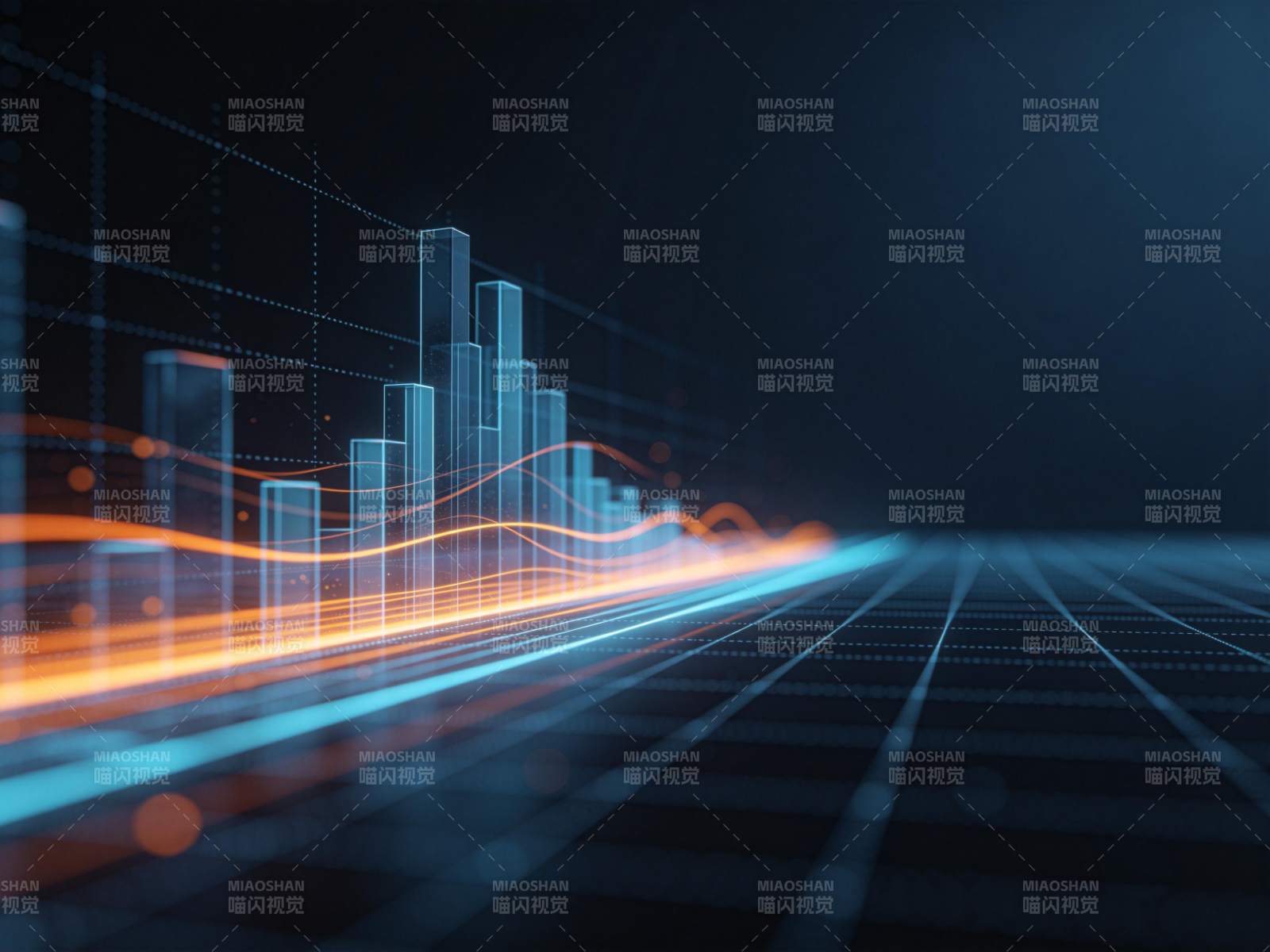 数据未来趋势图图片