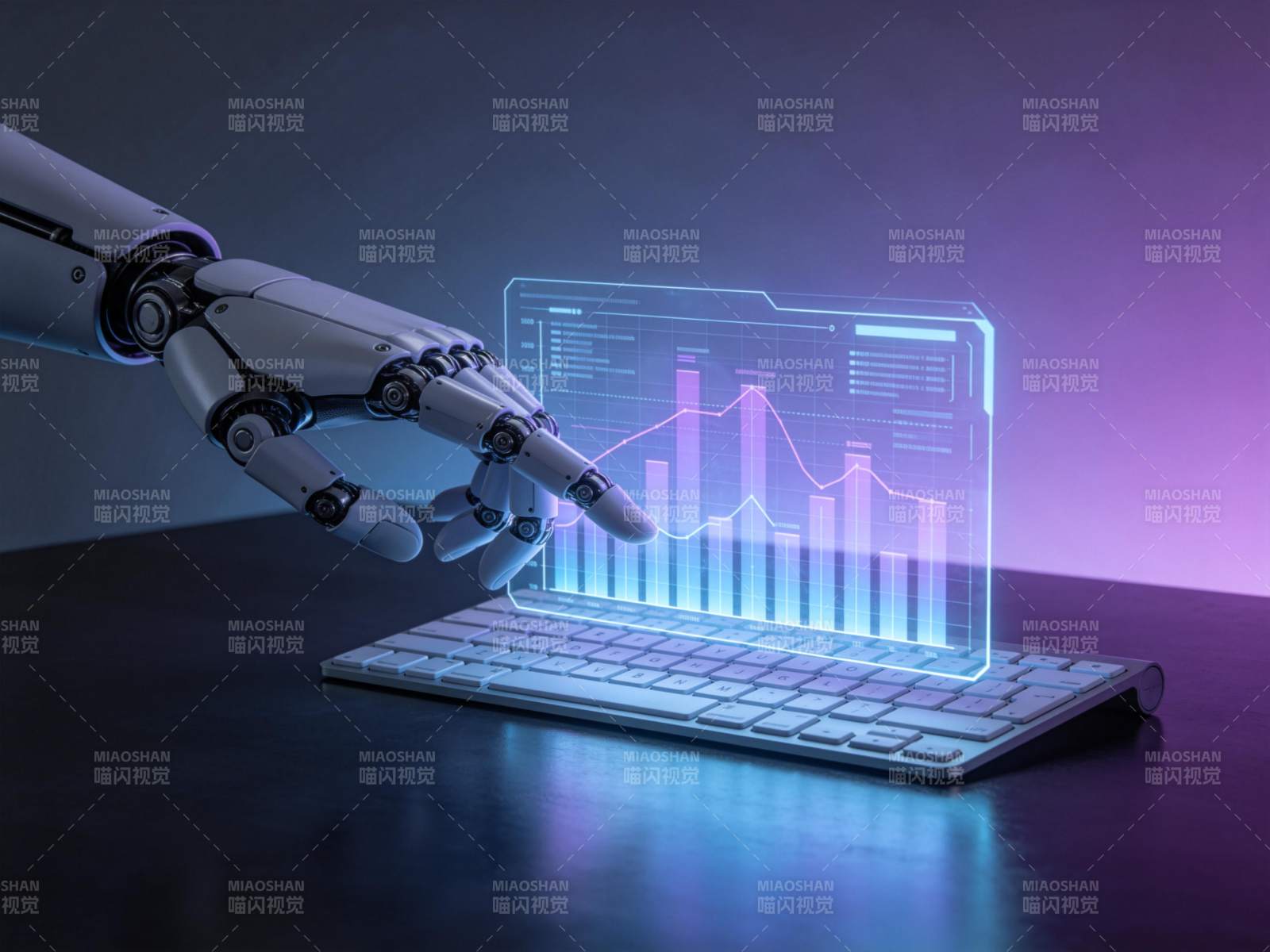 机械手触碰数据图表图片