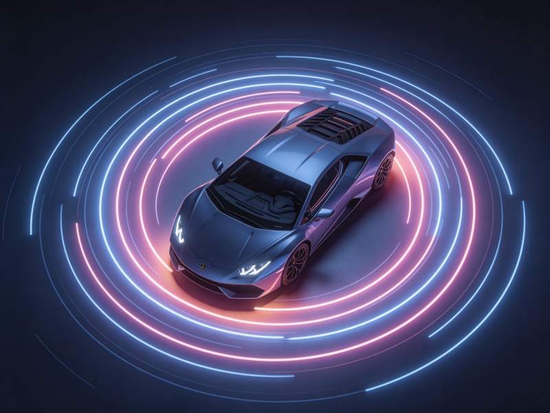 未来科技跑车图片