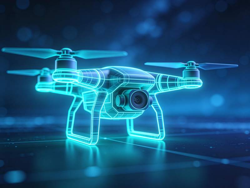 未来无人机科技图片