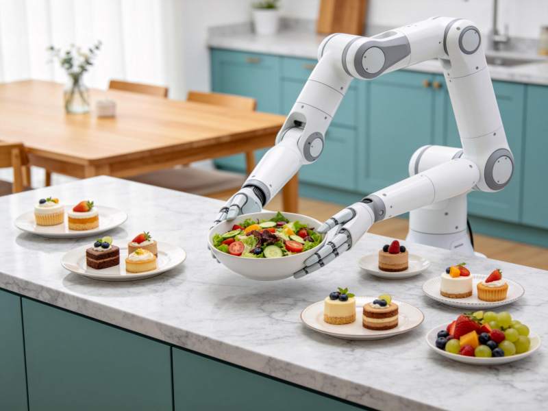 机器人厨房助手图片