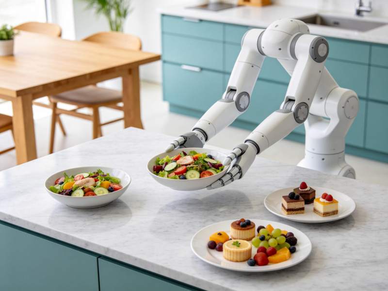 机器人厨房助手图片