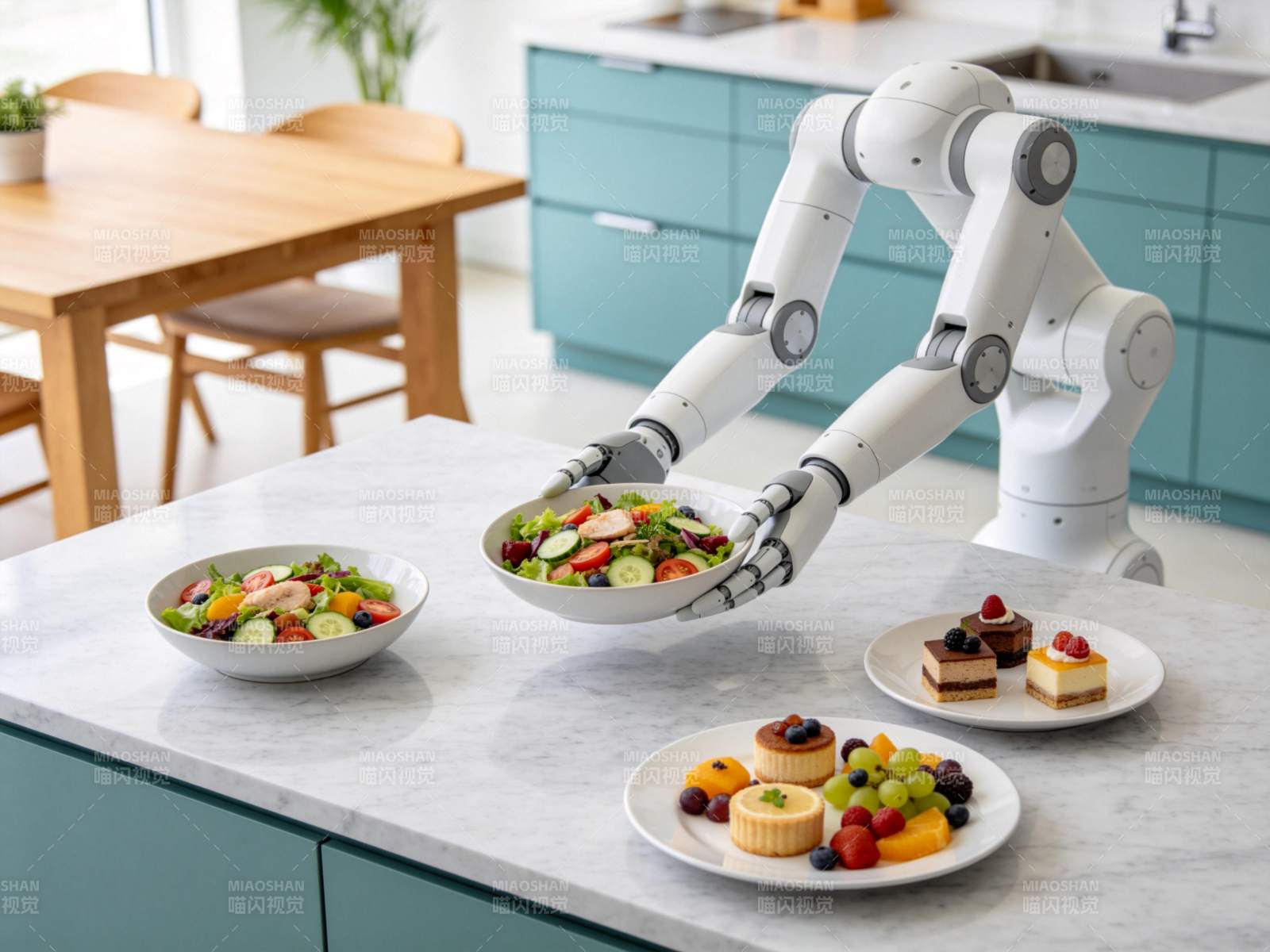 机器人厨房助手图片