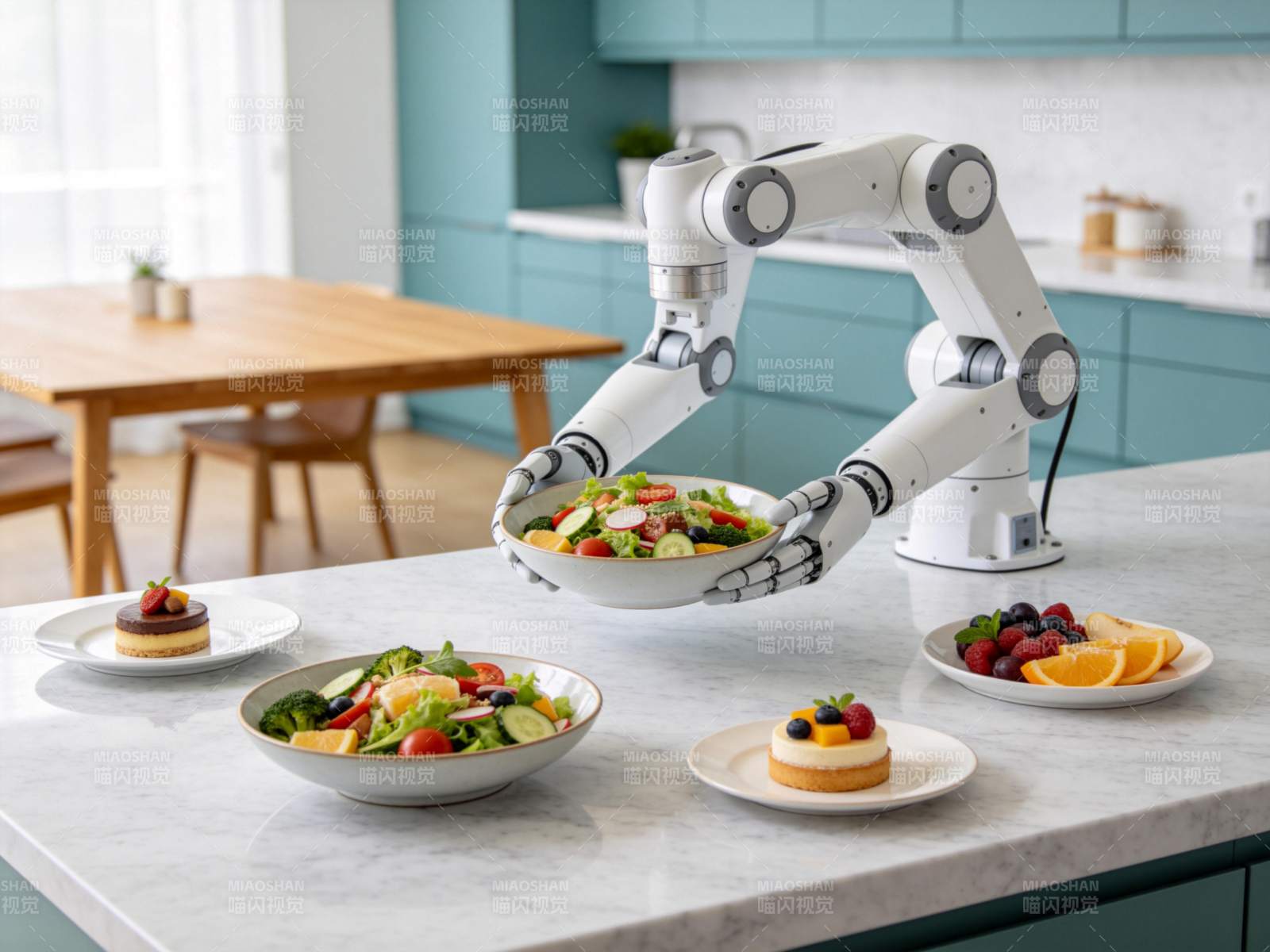 机器人厨房助手图片