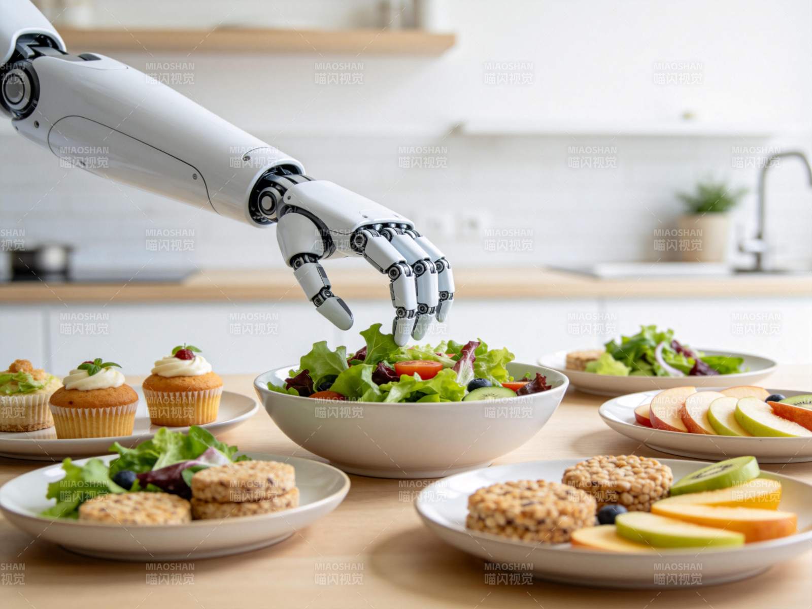 机械臂备餐图片