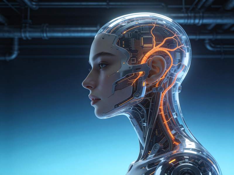 未来科技人形图片