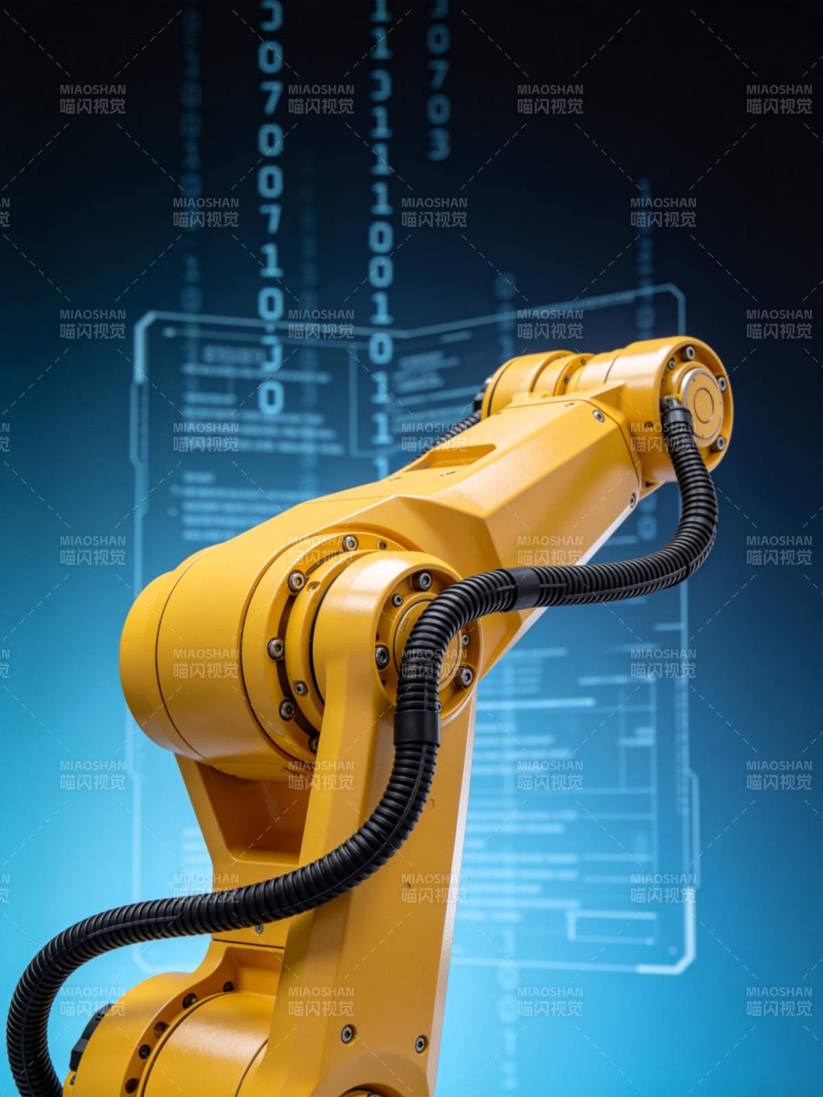 智能机械臂图片