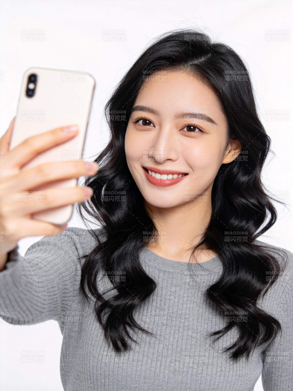 微笑自拍 美丽瞬间图片