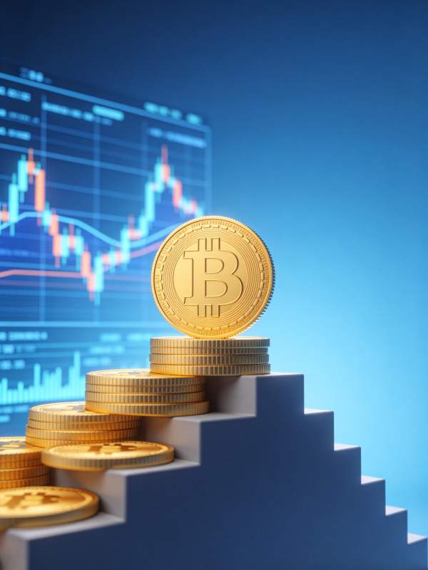 比特币阶梯增长图片