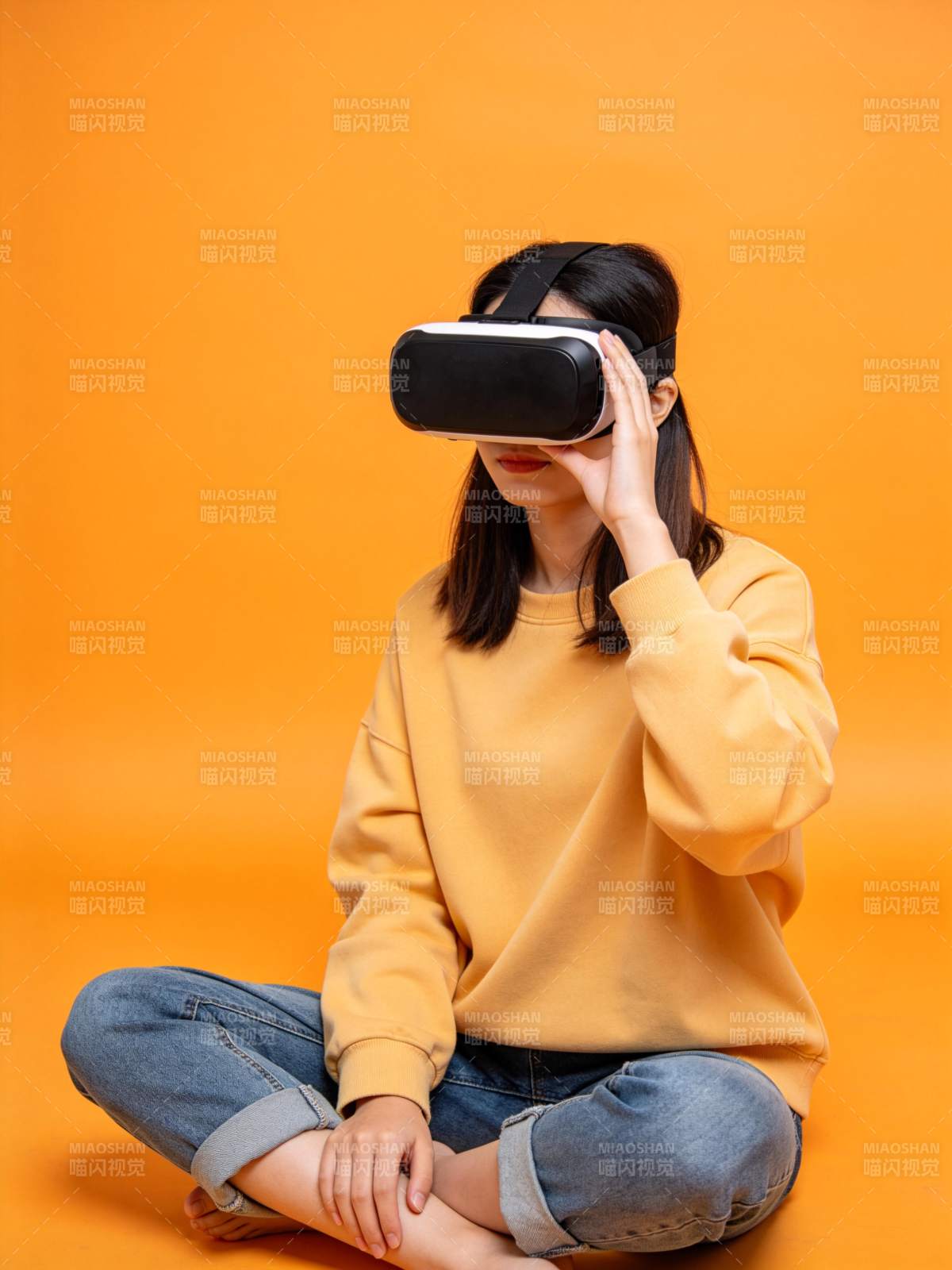 沉浸虚拟现实世界图片