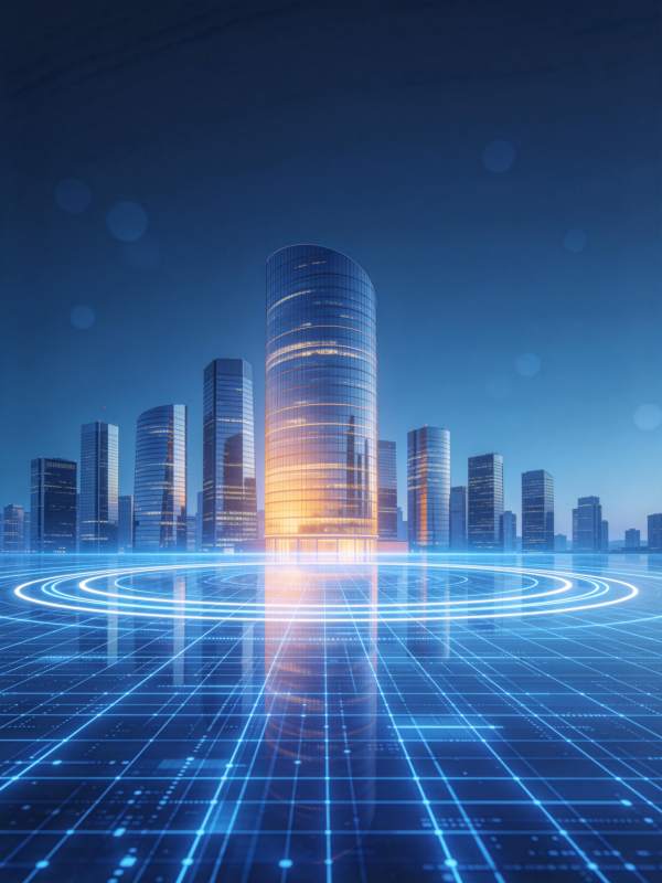 未来都市光景图片