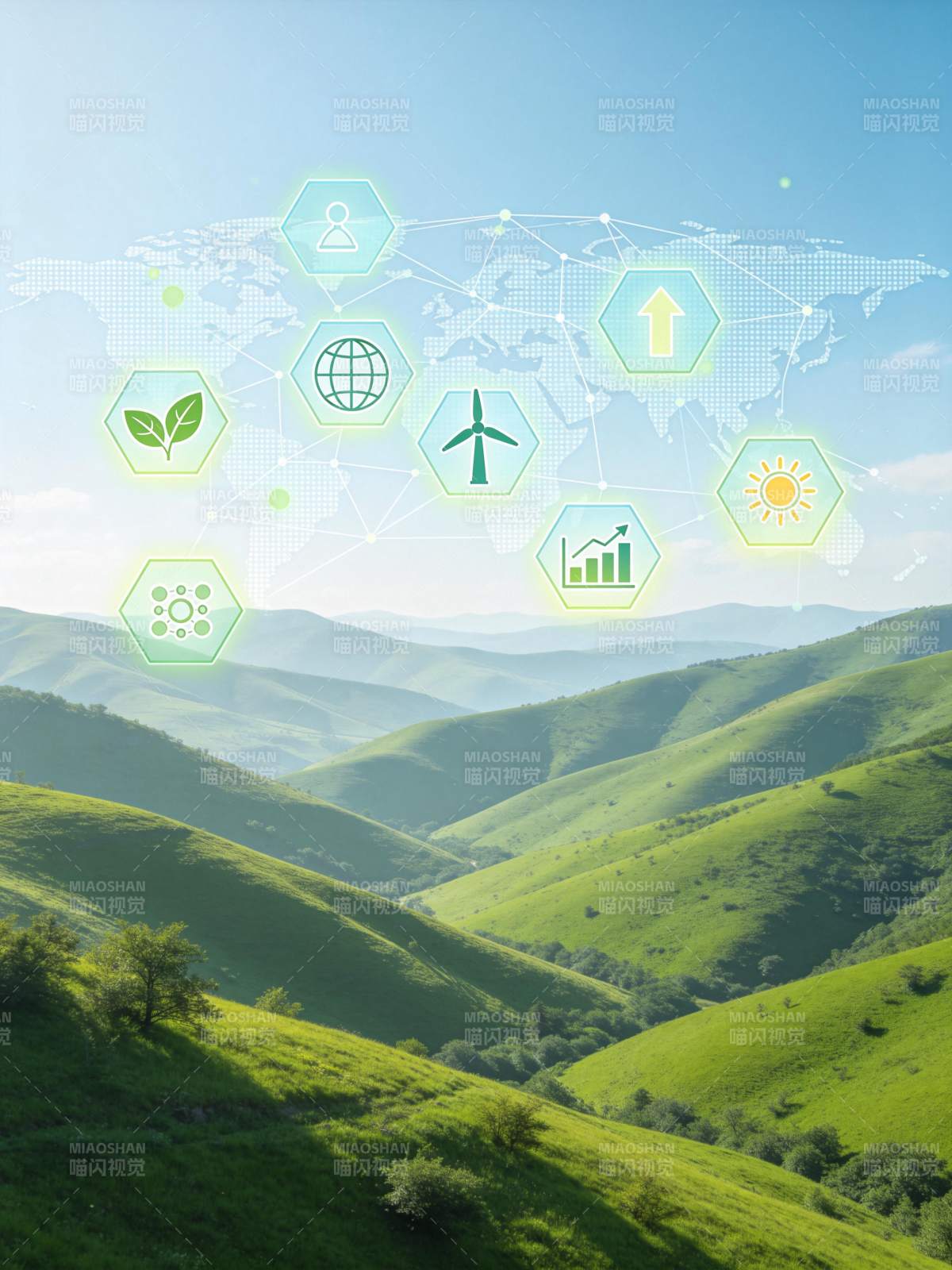 绿色能源未来图片