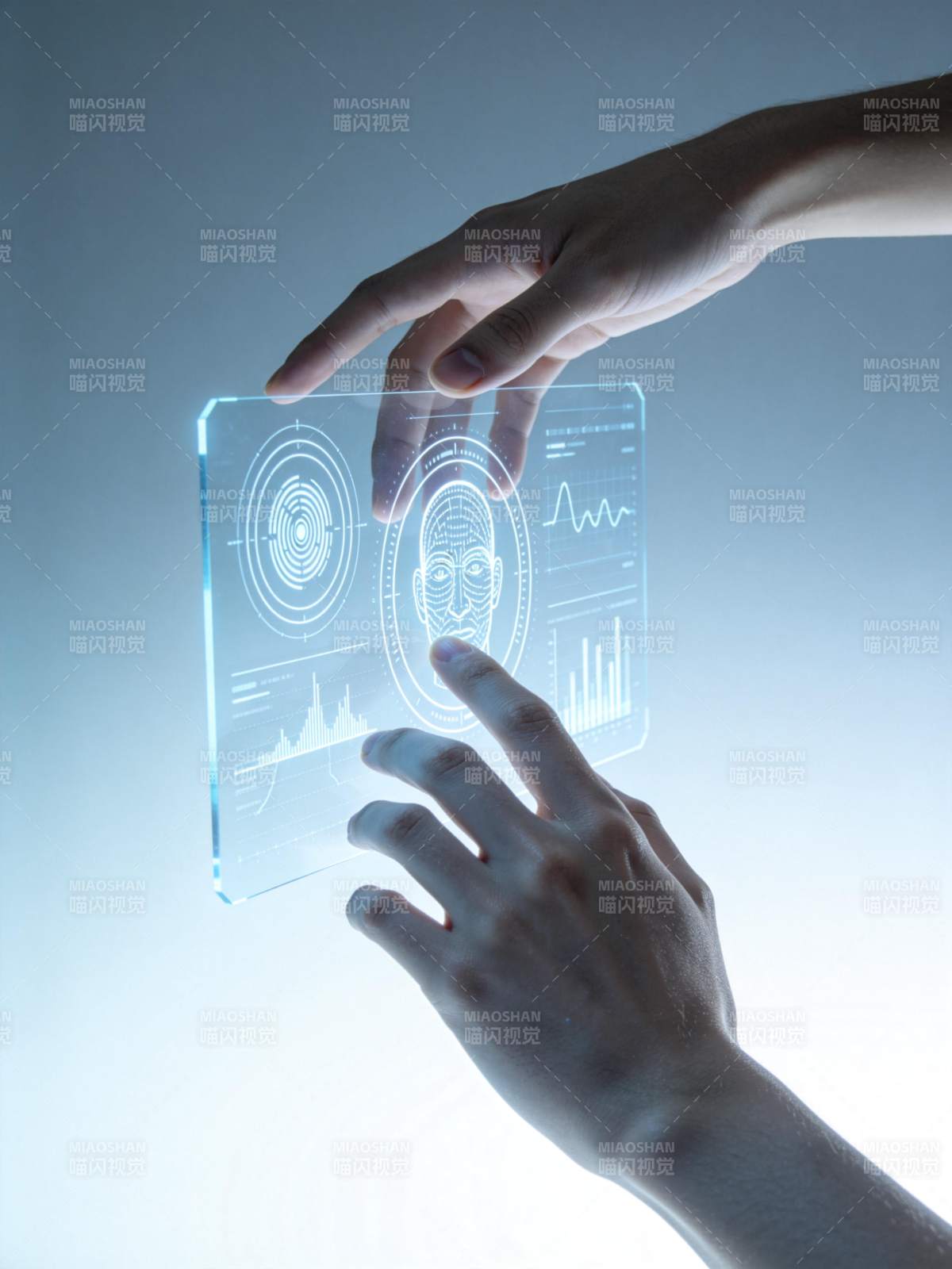 未来科技触控屏图片
