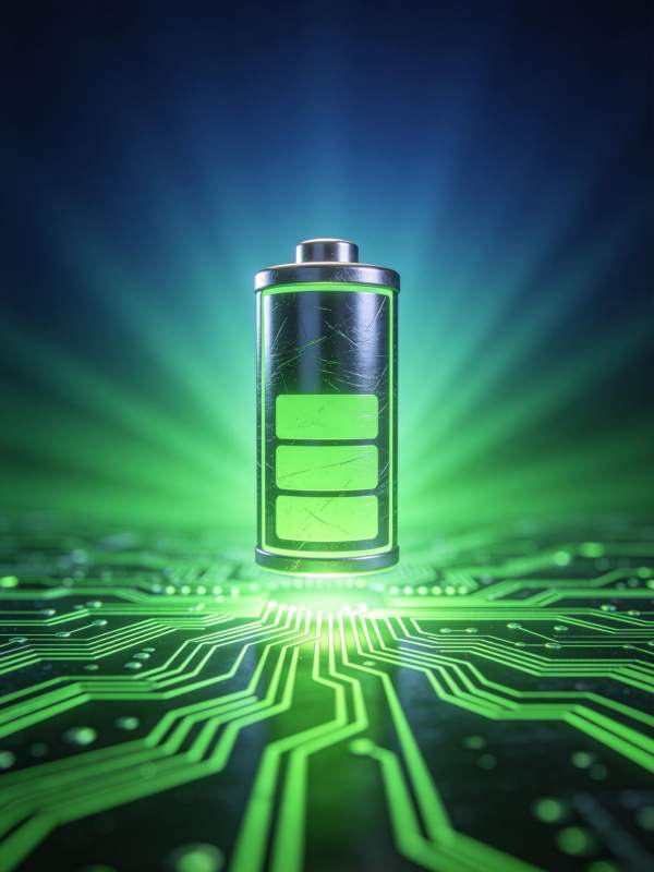 绿色能源电池图片