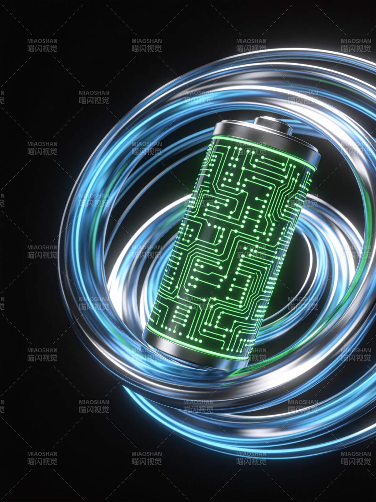 智能电池科技图片