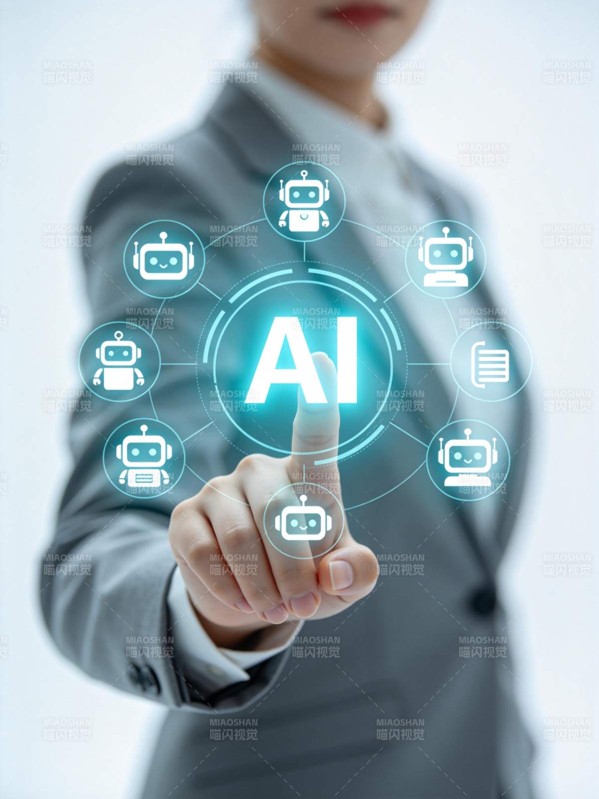 AI智能未来触手可及图片