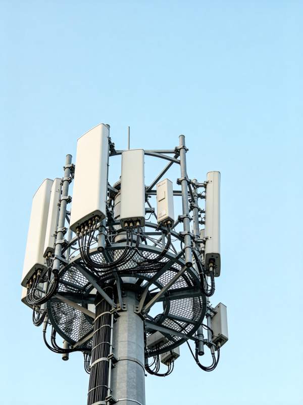通信塔天线阵列图片