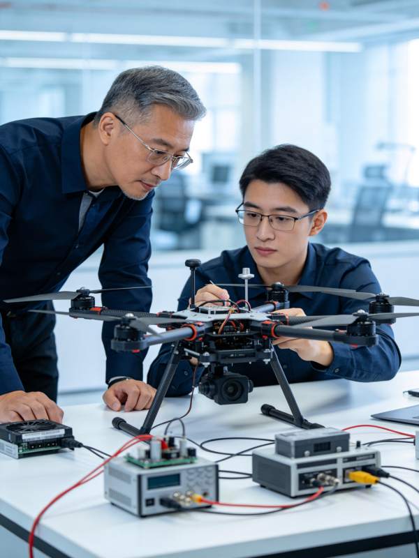 无人机研发现场图片