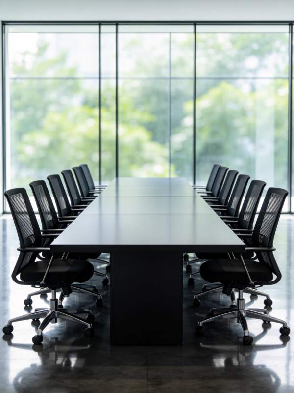 现代会议室全景图片