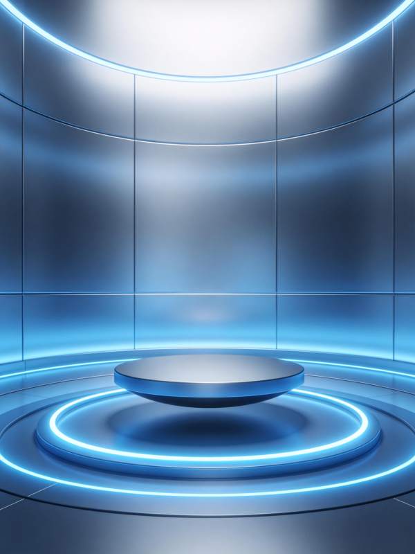 未来科技展示台图片