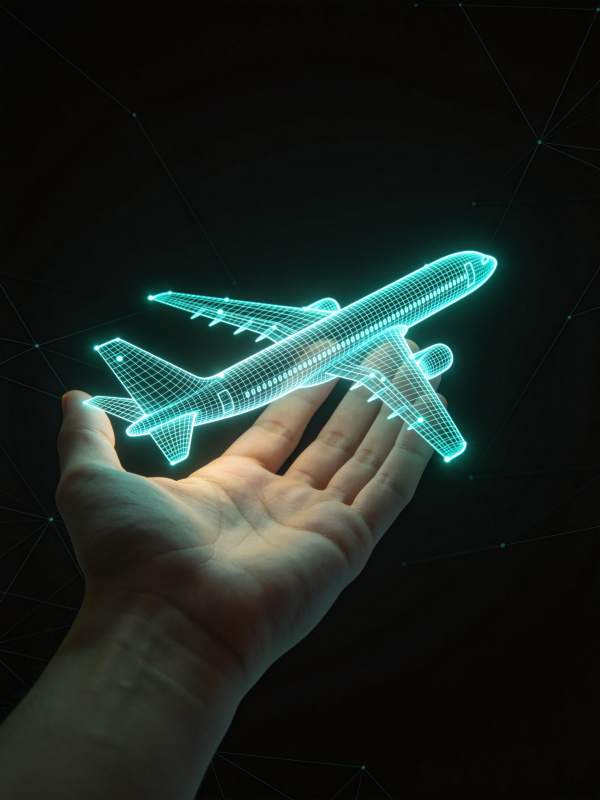 掌中飞行的未来图片