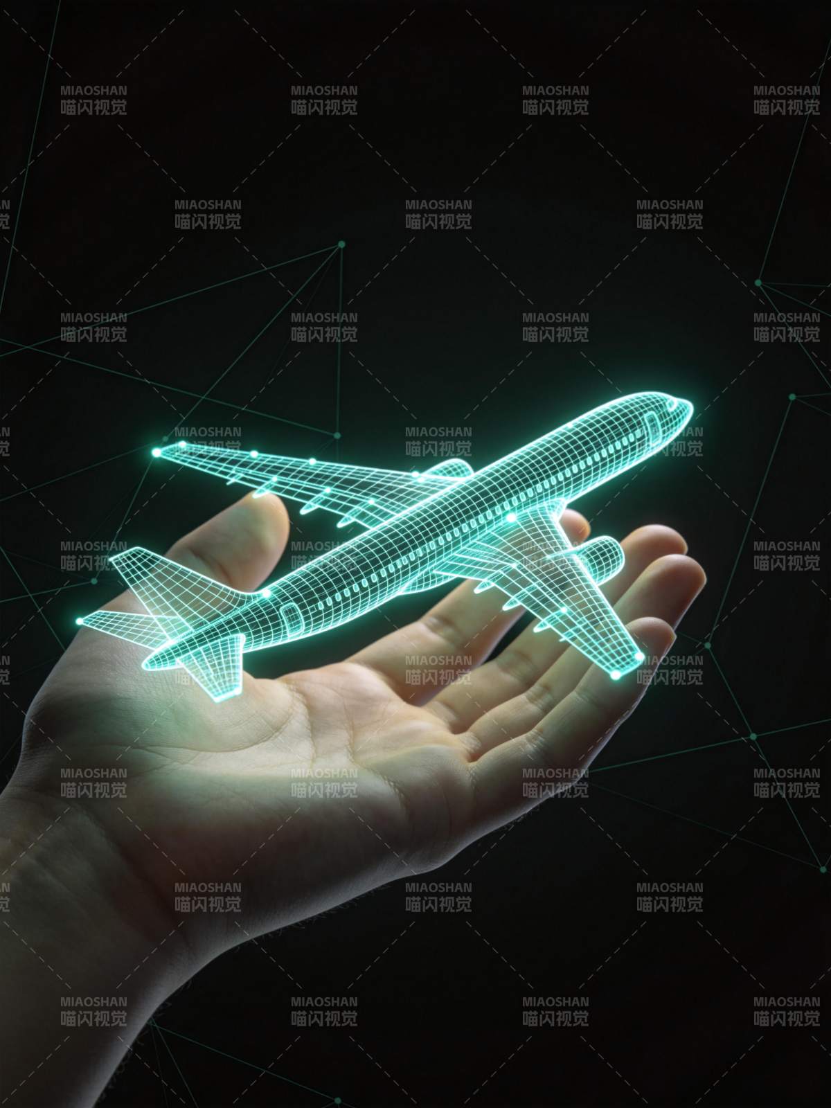 掌中飞行的未来图片