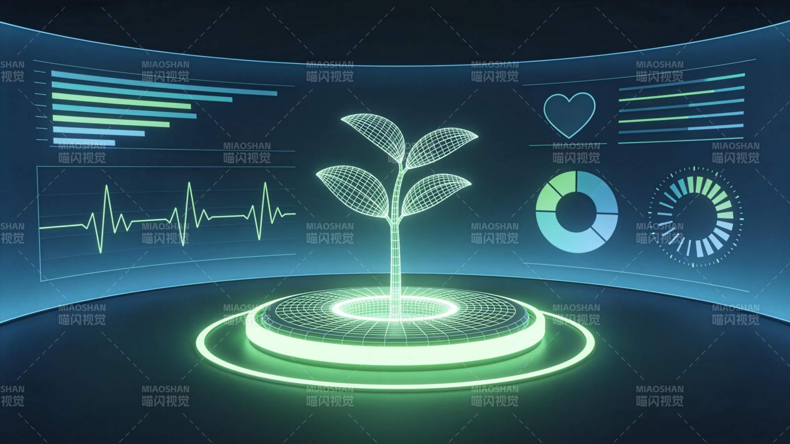 科技孕育绿色未来图片