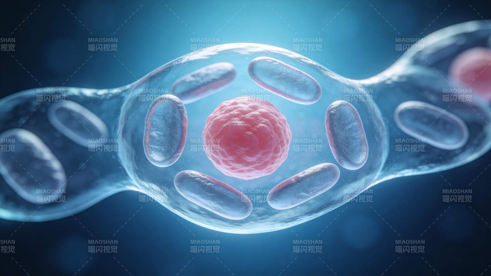 细胞内部结构图片