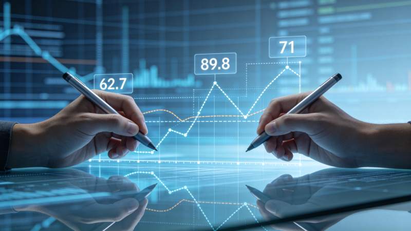 数据趋势分析图片