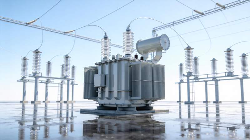 高压电变压器站图片