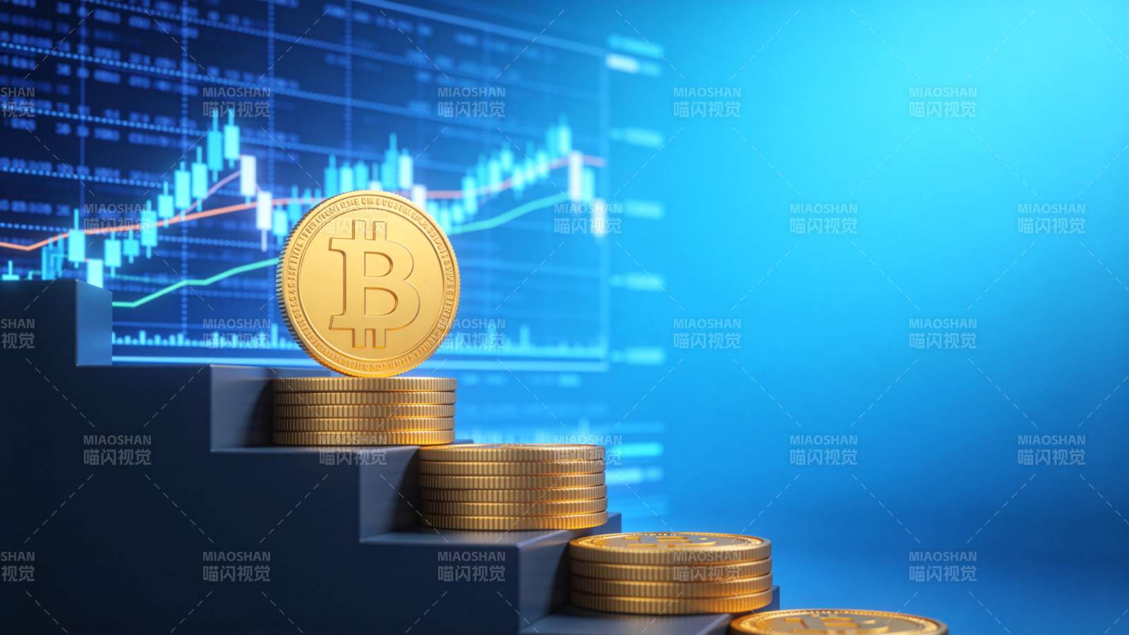 比特币阶梯增长图片