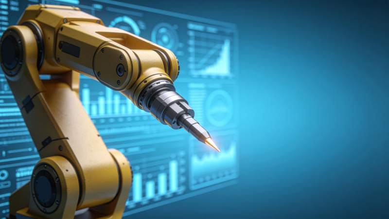 智能机械臂图片