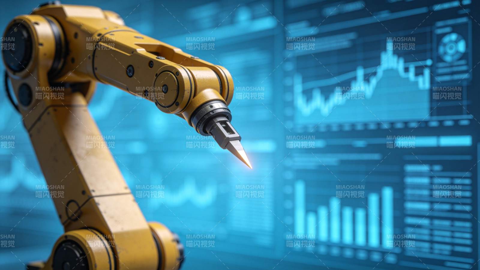 智能机械臂绘图图片