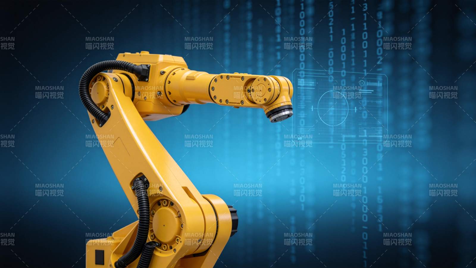 智能机械臂图片