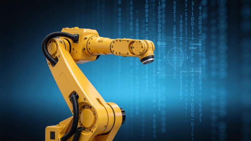 智能机械臂图片