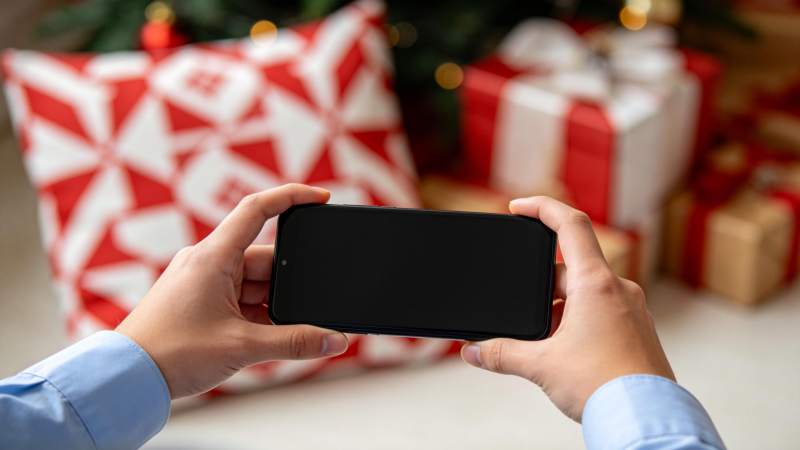 圣诞手机拍摄图片