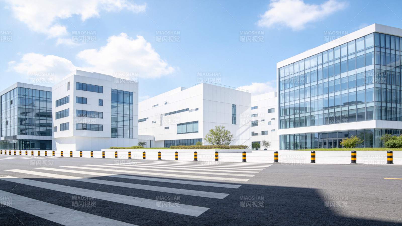 现代建筑群外观图片