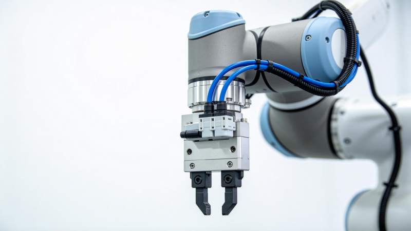 工业机器人抓手特写图片