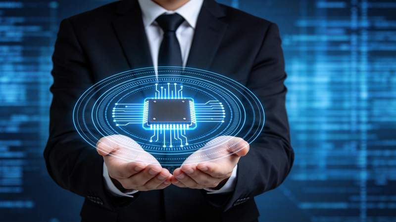 科技未来 芯片在手图片