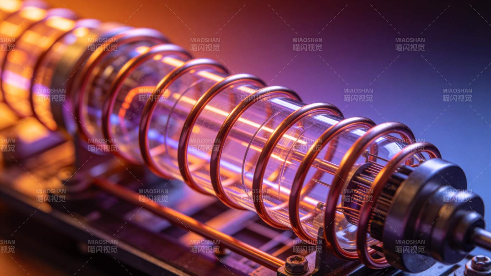 真空管特写图片