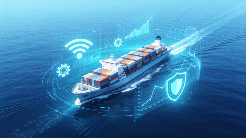 智能航运未来图景图片