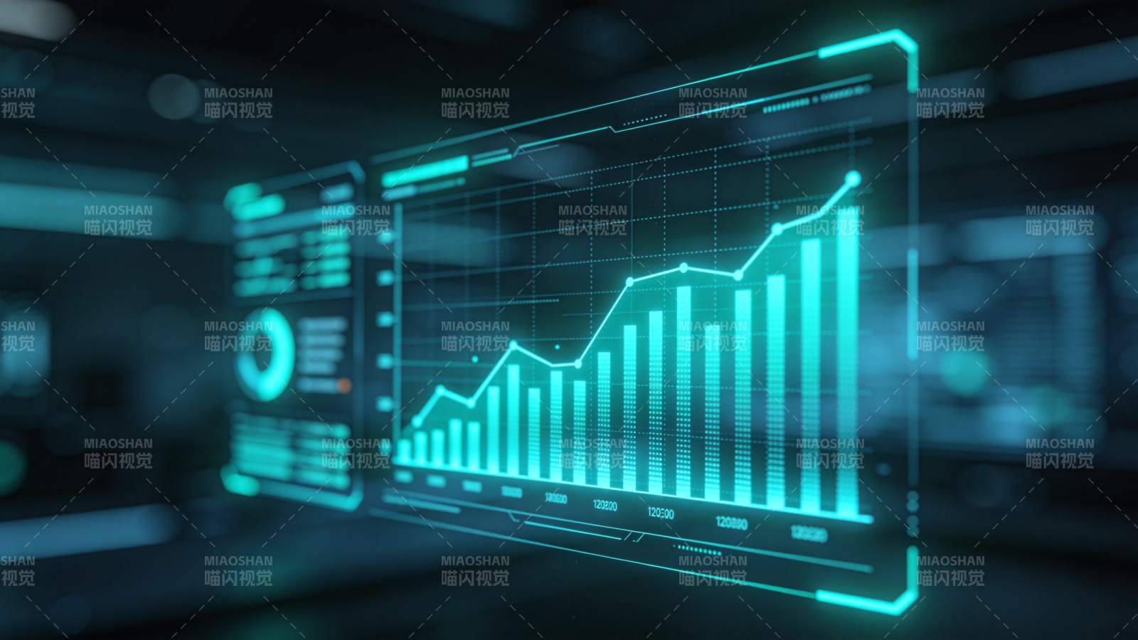 科技增长趋势图图片