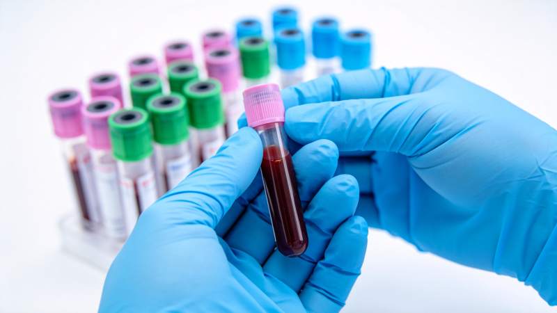 血样检测中图片