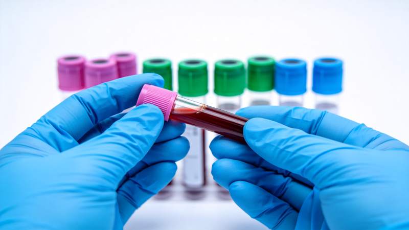 实验室血样检测图片