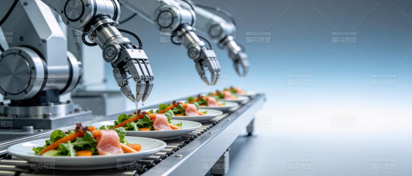 智能机器人烹饪图片