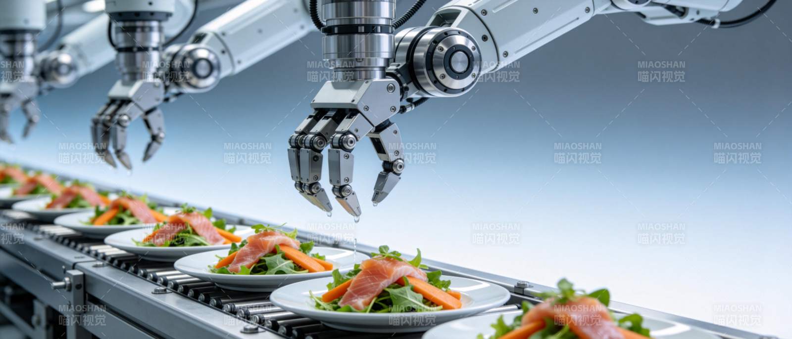 智能机器人烹饪图片