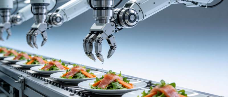 智能机器人烹饪图片