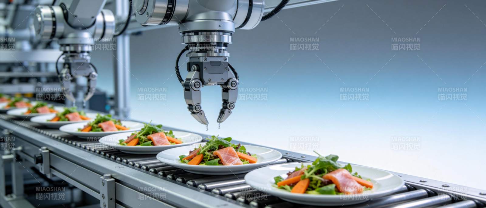 智能机器人烹饪图片