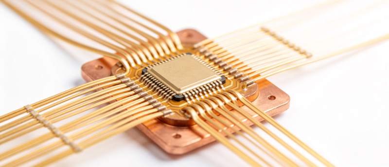 芯片连接示意图图片