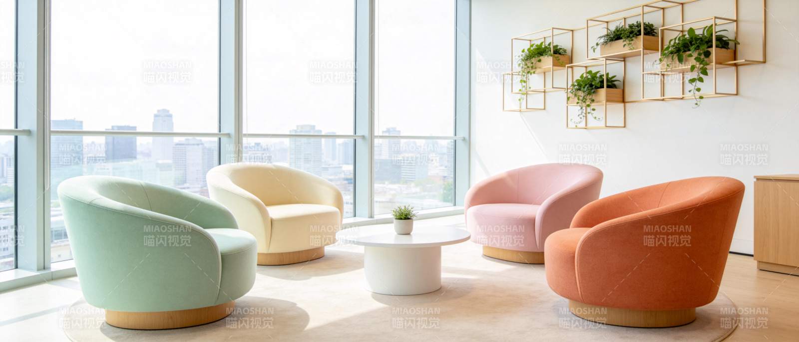 现代客厅色彩搭配图片